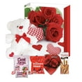 thumbnail image 2 of CandyRific Gift Basket Set Teddy Bear Plush Valentine's Day Chocolates and Candies Assortment 6 Piece, 2 of 3