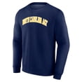 thumbnail image 2 of Men's Navy North Carolina A&T Aggies Short Name Fleece Pullover Sweatshirt, 2 of 3