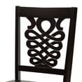 thumbnail image 6 of Baxton Studio Luisa Modern and Contemporary Transitional Dark Brown Finished Wood 5-Piece Dining Set, 6 of 9