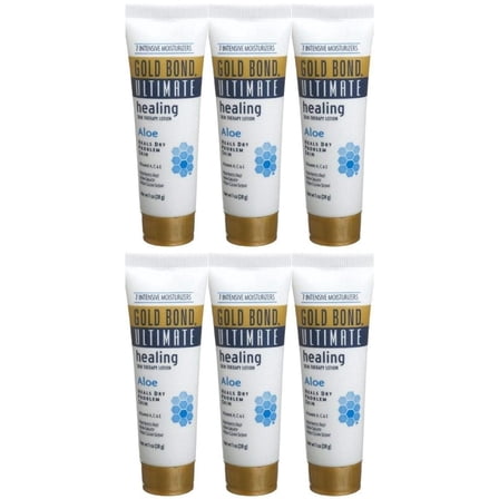 Gold Bond Ultimate Healing Skin Therapy Lotion Aloe Travel Size 1 Oz Pack of 6