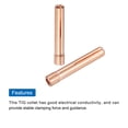 thumbnail image 5 of Uxcell 10pcs 13N22 TIG Welding Collet 1/16" (1.6mm) Copper Tungsten Electrode Collet Tips, 5 of 6