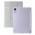 thumbnail image 1 of For Funda Redmi Pad SE Case with Pen Holder Multi-folding Stand Clear Back Magnetic Tablet Shell for Redmi Pad SE 11 Funda Cover Gray Redmi Pad SE 11 inch, 1 of 6