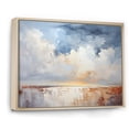 thumbnail image 2 of Designart "Clouds Landscape Canopy composition I" Landscapes Floater Framed Wall Art Living Room, 2 of 7