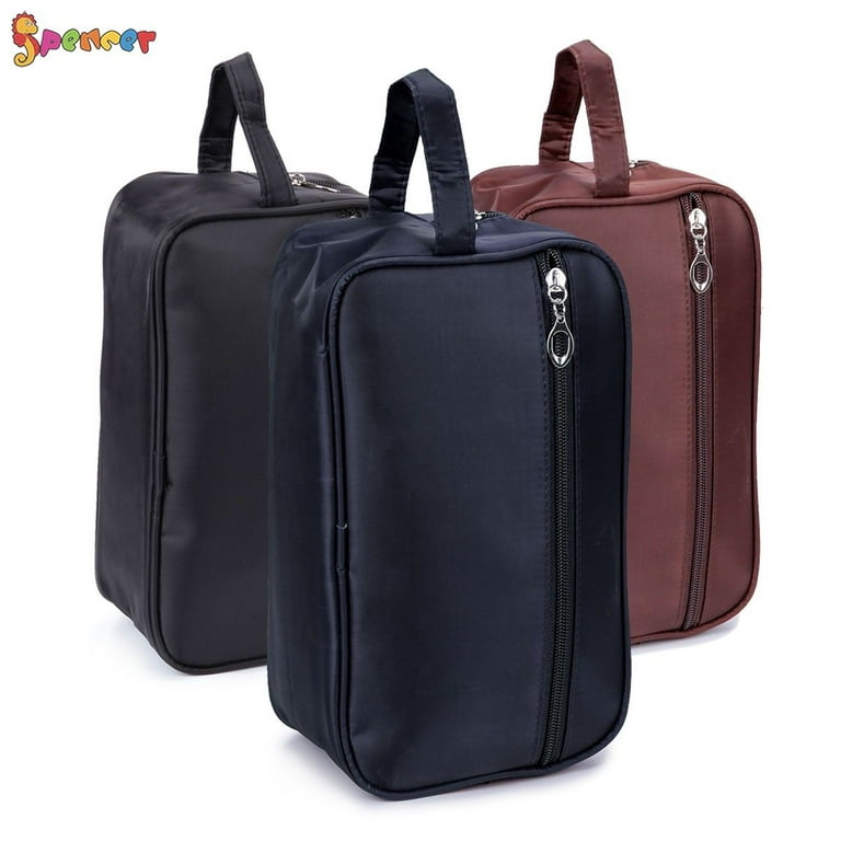 GOX Travel Toiletry Bag,Dopp Kit Case,Ultra-Light Cosmetics Bag Makeup Organizer(Black)