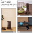 thumbnail image 4 of Dayesque 2pcs Japanese Inspired Wooden Screen Artistic Decor Multi Functional Divider For Living Room Office Restaurant Adds Unique Touch To Any Space, 4 of 7