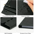 thumbnail image 5 of A4 Clipboard, Boriyuan 3 Pack A4 Foldable Clipboards with 2 Clips File Document Organiser, A4 Clipboards Clip Board for Business, Office, Restaurant (Black), 5 of 9