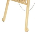 thumbnail image 2 of Traditional Style Wooden Easel with Scrollwork Details, Antique White- Saltoro Sherpi, 2 of 5