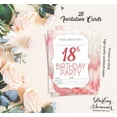 thumbnail image 5 of Darling Souvenir White Birthday Invitation Card Printable Elegant Fill or Write In Blank Party Invites 28 Pcs 5 x 7 Inches, 5 of 5