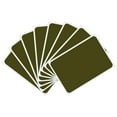 thumbnail image 1 of Uxcell 8Pcs Parche de Reparación de Chaqueta de Plumas 2" x 3" Parche de Tela Autoadhesivo Verde Ejército, 1 of 5