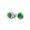 Green, variant on Bling Jewelry Womens Simple Martini Bezel Set CZ Stud Earrings Rose Gold Sterling Silver 5-9MM