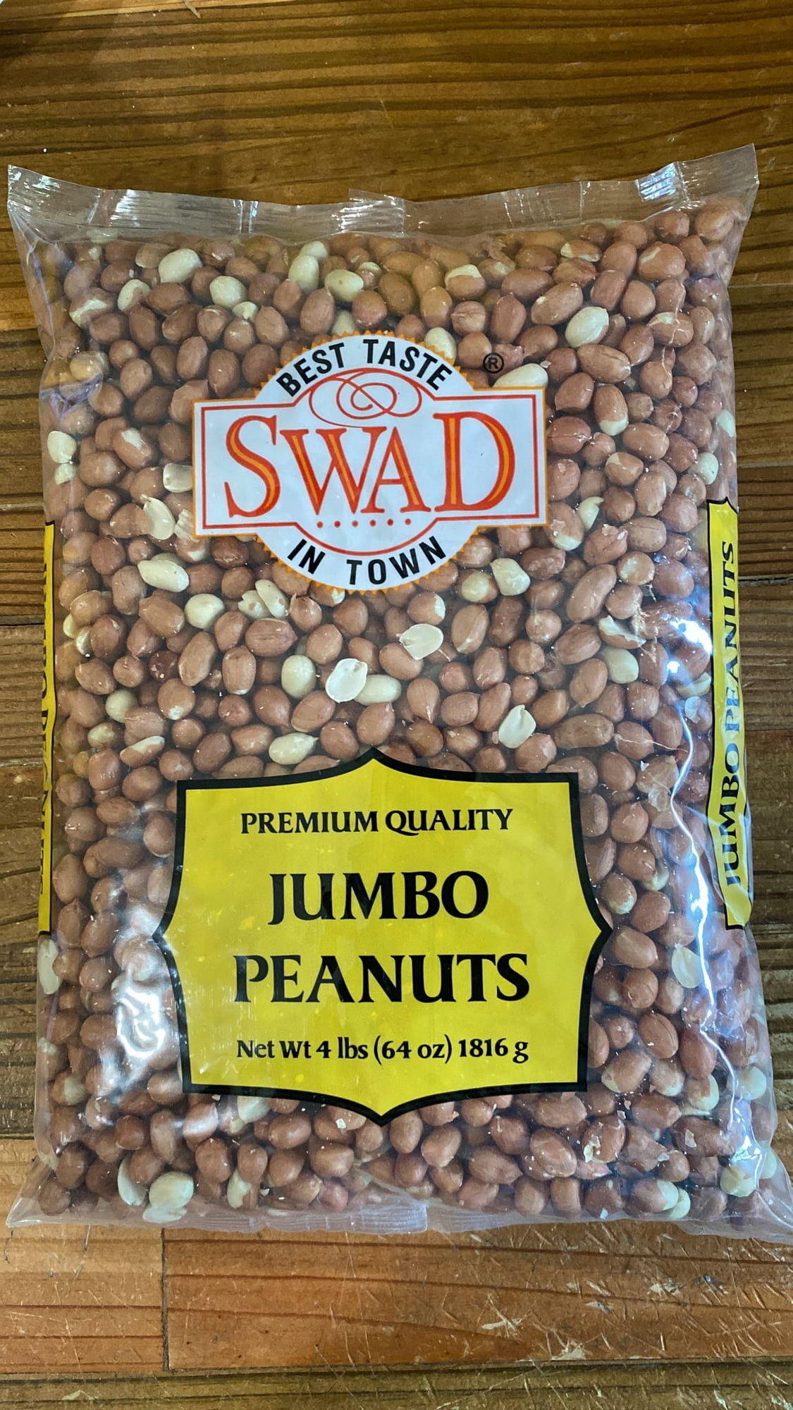 SWAD Jumbo Peanuts - 4 Lb (1816g)