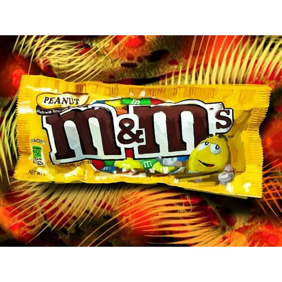 M & M's Peanut - CANVAS OR FINE PRINT WALL ART