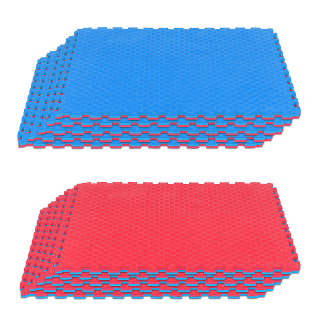 Piso Protector para Gimnasio Altera PG-25 C/ 10 Pz 105x105 Y 2.5 Cm De Grosor