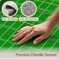 thumbnail image 6 of ODIKA 8'x10' Washable Area Rug Field Football Motif Retro Gridiron Lines Numbered Theme for King Size Bedroom Under Bed, Master Suite, Non-Shedding, Easy Care, 6 of 7