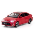 thumbnail image 1 of Amyove Exquisite Alloy Simulation 1:32 Toyota Corolla Family Car Model Decoration Sound Light Force Control Children Pull-back Car Toy, 1 of 6