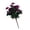 Purple, variant on Artificial Flower Bouquet for Kitchen Table Wedding Patio Indoor Outdoor Floral Decoration Home Centerpiece 14 Inch Red