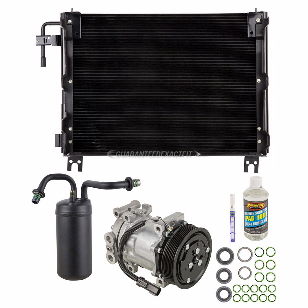 AC Compressor Condenser \u0026 Drier 