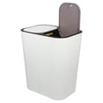 thumbnail image 1 of OULII 1Pack Recycling Bin For Kitchen Home Beige PP For Families, 1 of 8