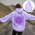 thumbnail image 2 of gibobby Cute Hoodies Women Teen Girls Y2k Preppy Floral Graphic Sweatshirt Embroidered Oversized Hooded Sweater Streetwear,L, 2 of 6