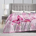thumbnail image 4 of Wijzvio Gifts For My Niece Throw Blanket Soft Fuzzy Fleece Blanket For Couch Bed Living Room Decoration 80"X60", 4 of 9