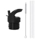 thumbnail image 2 of tapa de paja,Mosquetón con tapa de paja para boca ancha con aislamiento,Manejar la tapa de popote con cepillos de limpieza,Tapa de repuesto para accesorios de botellas de agua,Tapa de paja de, 2 of 9