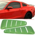 thumbnail image 2 of Ikon Motorsports Compatible with 10-14 Mustang OE Factory Rear Quarter Side Window Louvers Scoop Cover Vent Panel Painted #HD Gotta Have It Green, 2 of 7