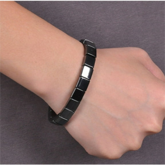 Hematite Bracelet Men - 2025 New Reignites Masculine Energy, Natural Hematite Stone Beaded Stretch Healing Bracelets