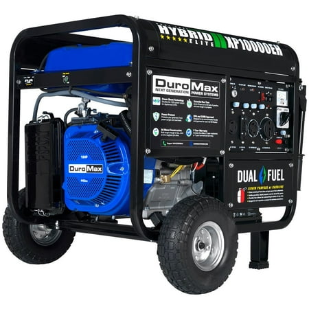 UPC: 0811640013790 | DuroMax XP10000EH 10 000 Watt Portable Dual Fuel Gas Propane Generator
