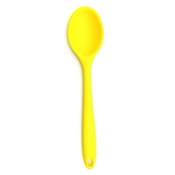 Billuyoard Cuchara mezcladora Utensilios de cocina Beber Vajilla para el hogar Cuchara para sopa antiadherente resistente al calor Comedor Hogar Amarillo Type3 NO3 Billuyoard HA062987-06B