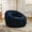 Dark Blue, variant on Noble House Haylie Fluffy Faux Fur Bean Bag Chair, High Density Foam Lazy Sofa Lounge, for Living Room, Green