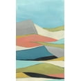 thumbnail image 2 of Vess, June Erica 16x24 Gold Ornate Wood Framed with Double Matting Museum Art Print Titled - Geoscape I, 2 of 4