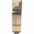 thumbnail image 2 of Ekena Millwork 6"W x 18"D x 22"H Imperial Craftsman Rough Sawn Bracket, Douglas Fir, 2 of 13