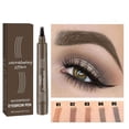 thumbnail image 1 of Produits de Beauté pour Femmes Crayon à Sourcils 1 Pce Imperméable Microblading Crayon à Sourcils Contouring Stylo à Sourcils Précis 4 Pointes Crayon à Sourcils Microblading Crée Naturel 2ML, 1 of 3