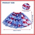 thumbnail image 2 of 2pcs 4th of July Patriotic Star Set with Skirt Hat, Independence Day Costume Outfit for Patio Goose, Festive Decor Clothing for Outdoor Lawn Goose and Easter Holiday Decoration, Blue, 2 of 7