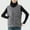 Dark Gray, variant on Women's Plus Size Quilted Puffer Vest - Button Up Sleeveless Down Jackets Warm Winter Gilet Outerwear