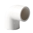 thumbnail image 1 of ORUYROP 1 Inch 90 Degree PVC Pipe Fittings Elbow Schedule 40 for Home or Industrial Use-10 Pack, White (1 Inch), 1 of 6