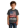 thumbnail image 4 of Usa 250th Anniversary Shirt Boys Girls 4th of July Shirts Crewneck Pullover Short Sleeve Casual Graphic Tees Summer Tops T Shirts for Kids Everyday Wear, 4 of 5