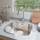 thumbnail image 3 of GAXIRE 4 tapones de bañera planos, redondos, para desagüe de lavabo, atrapapelos, selladores de desagüe de ducha., 3 of 5