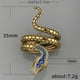 thumbnail image 4 of EeaseMX 1 anillo de dedo con forma de serpiente, creativo, de moda, universal, joyería unisex., 4 of 7