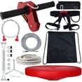 thumbnail image 1 of VEVOR Zip line Kits for Backyard,Zip Lines for Kid and Adult, Included Swing Seat, Zip Lines Brake, and Steel Trolley, Outdoor Playground Equipment. (90ft), 1 of 9