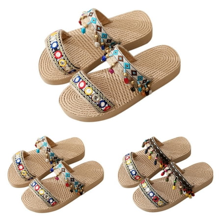 

Cathalem Kids Slippers with Rubber Soles Fashion Summer Children Shoes Girls Slippers Thick Soles Light Slip On House Shoes Sky Blue 9 Years