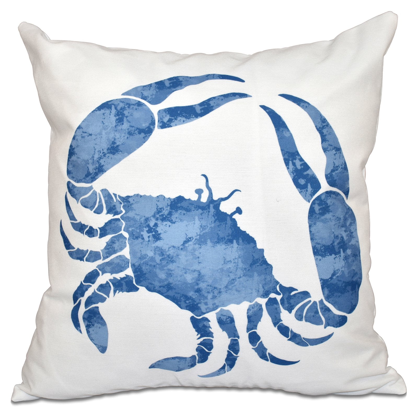 Simply Daisy 16" x 16" Crab Animal Print Pillow, Grey
