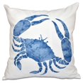 thumbnail image 2 of Simply Daisy 16" x 16" Crab Animal Print Pillow, Grey, 2 of 2