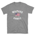 thumbnail image 1 of Waipahu Hawaii Patriot Men's Cotton T-Shirt, 1 of 1