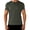 Army Green, variant on Men's Quick Dry Shirts Mesh Short Sleeve Athletic Lightweight Workout Performance Hiking Shirt with Reflective Strip Size 3XL White