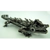 Unique Metal Alligator Crocodile Animal Figure Nails Bike Chain Rare Gift Statue By Religious Gifts
