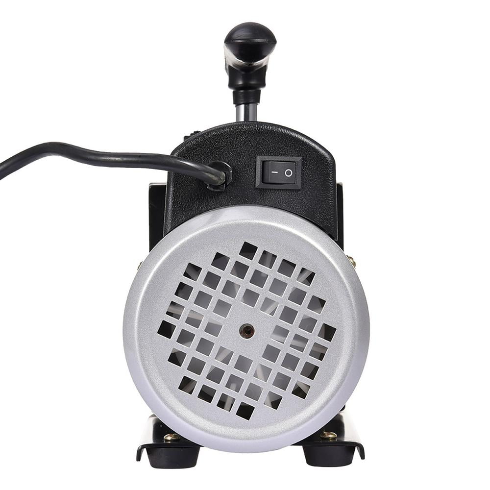 Flylapdo Automotive Vacuum Pump 4 CFM Single Stage Vacuum Pump 1/4HP Pump for Maintaining Air Conditioning Systems 110V No Oil Included adaptable