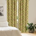 thumbnail image 2 of Ambesonne Fruit Window Curtains, Fresh Mix Apple Plum Berry, Each 28" W x 84" L, Pale Green Multicolor, 2 of 4