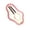 Pink, variant on Hair Clips for Women, Coffee Wavy Hollow Metal Snap Hair Barrette, No Crease Non-Slip Side Hair Clip, Lightweight Wave Shape Hair Pin for Daily Styling Accessory