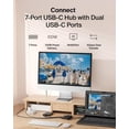 thumbnail image 2 of Hub USB-C Belkin de 7 puertos con HDMI 4K a 60 Hz y carga PD de 100 W, 2 of 8